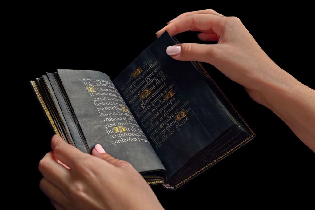 Black Book of Hours restoration