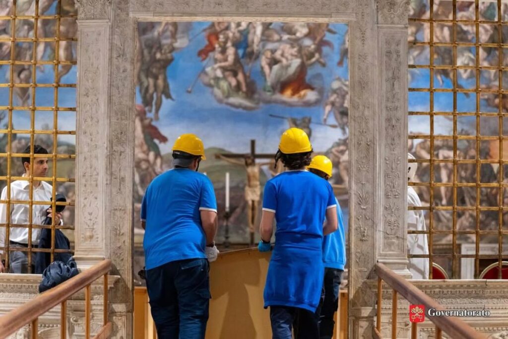 Sistine Chapel reopens 2025