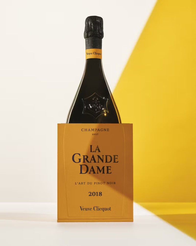 To accompany this launch, Veuve Clicquot has unveiled a refreshed visual identity for La Grande Dame / Photo via Veuve Clicquot