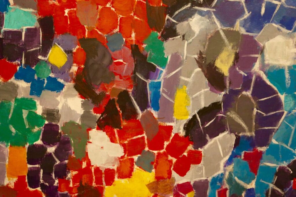 Alma Woodsey Thomas - "Alma's Flower Garden" (1968 - 1970). Photo: JR P