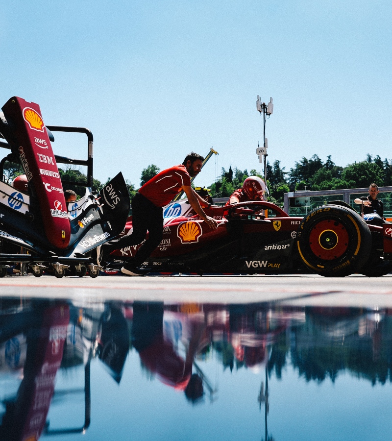 The current deal that brought Imola back to Formula 1 in 2020 is nearing its expiration. No renewal is confirmed. / Photo Ferrari