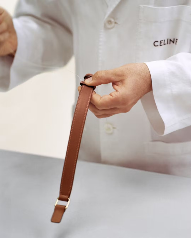 nnovation plays a key role in the evolution of their leather goods, with new methods and materials being explored to refine both function and beauty / Photo via Celine