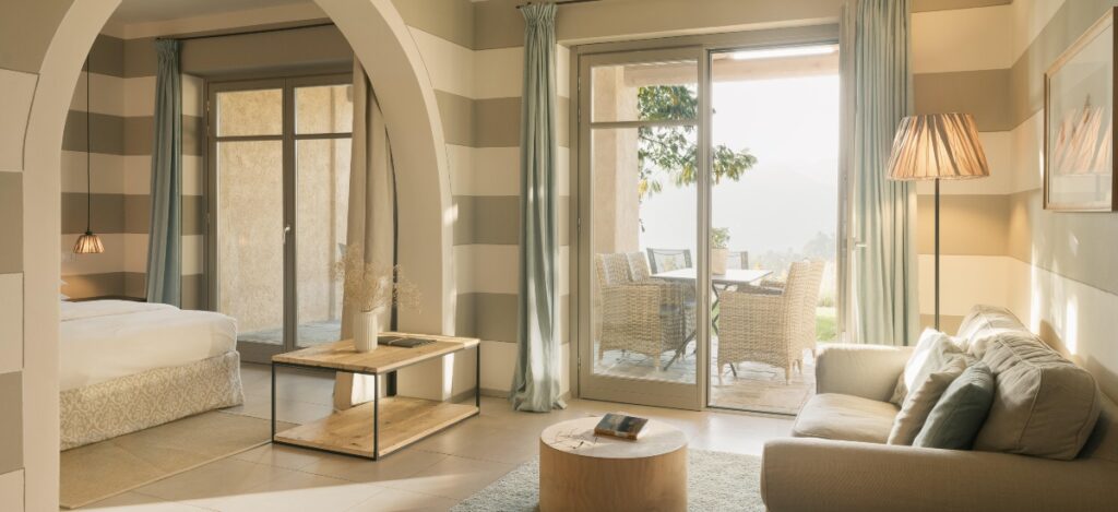 Tucked into the hillside above the historic town of Orta San Giulio, La Darbia Hotel stands as a refined haven for those who appreciate the beauty of discretion / Photo La Darbia Hotel