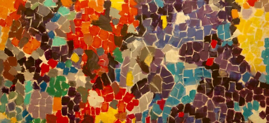 Alma Woodsey Thomas - "Alma's Flower Garden" (1968 - 1970). Photo: JR P