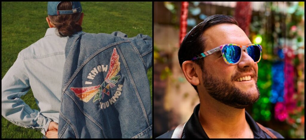 These collections go beyond aesthetics—each one tells a deeper story of visibility, advocacy, and authentic representation / Photo via Levi and Knockaround