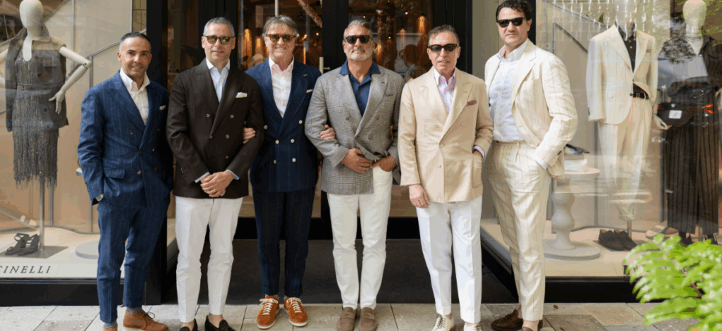 Francesco Tomassini, Luca Lisandroni, Brunello Cucinelli, Ramin Arani, Massimo Caronna & Pietro Arnaboldi