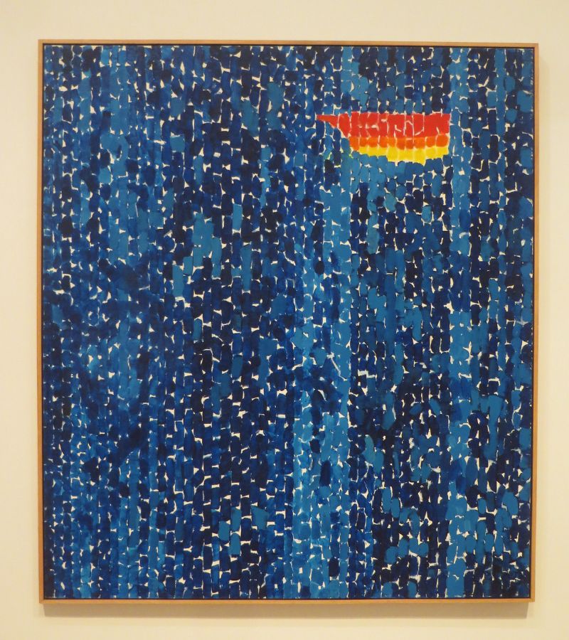 Alma Woodsey Thomas - "Starry Night and the Astronauts" (1972). Photo: Ken Lund