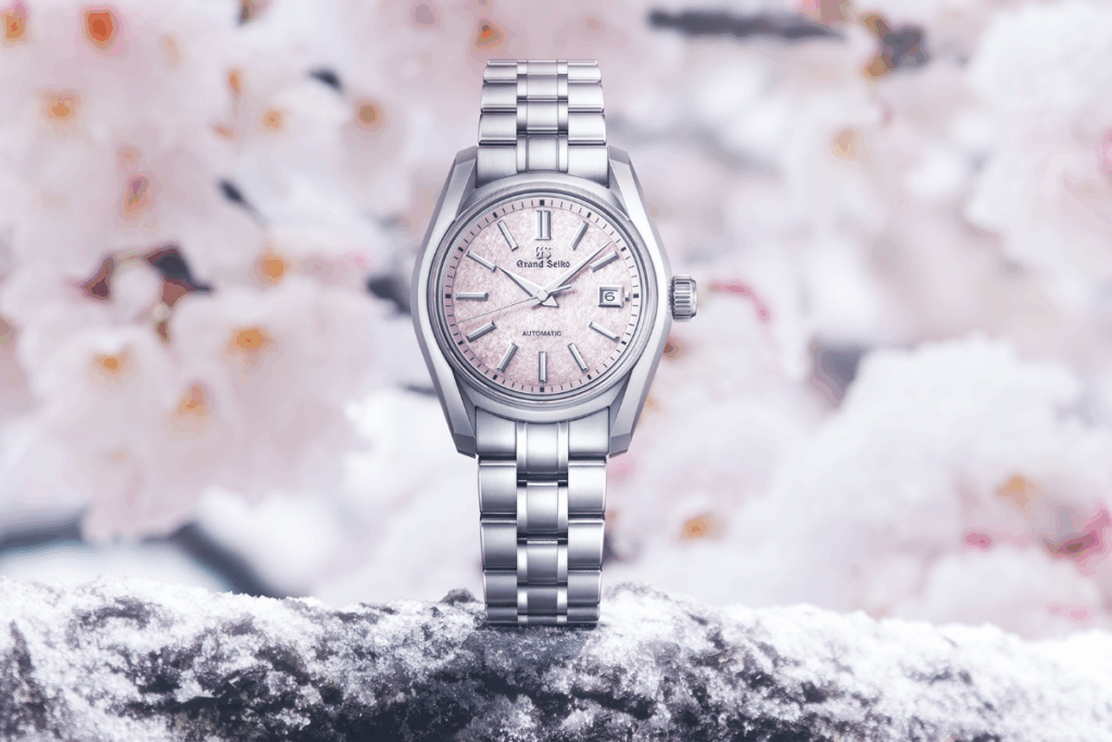 Grand Seiko 62GS inspired by the delicate cherry blossoms / Photo Grand Seiko