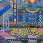 Hilma’s Ghost mosaic