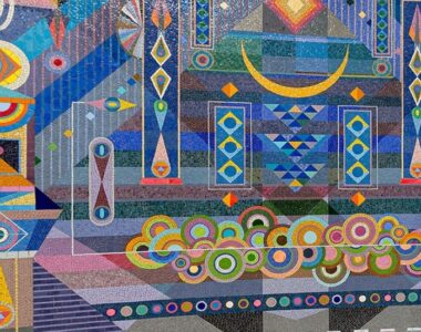 Hilma’s Ghost mosaic