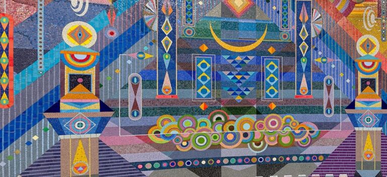 Hilma’s Ghost mosaic