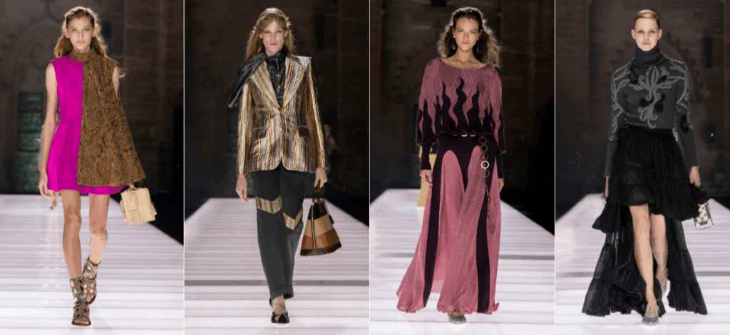 Inspired by Arthurian legends and figures like Joan of Arc, the silhouettes were a nod to feminine strength / Photo Louis Vuitton