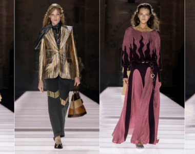 Inspired by Arthurian legends and figures like Joan of Arc, the silhouettes were a nod to feminine strength / Photo Louis Vuitton