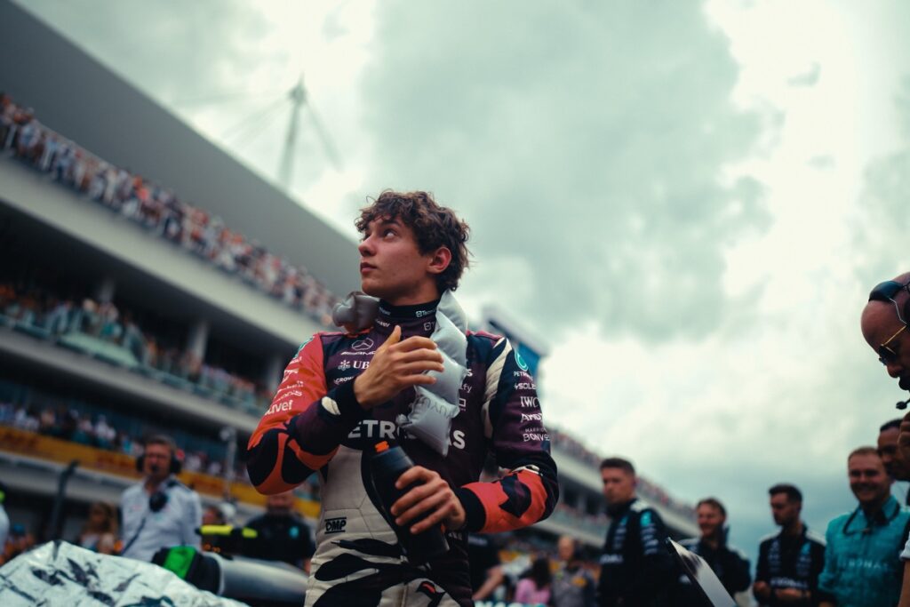 Racing his home Grand Prix for the first time, Antonelli will attract massive attention from local and international fans. / Photo Mercedes