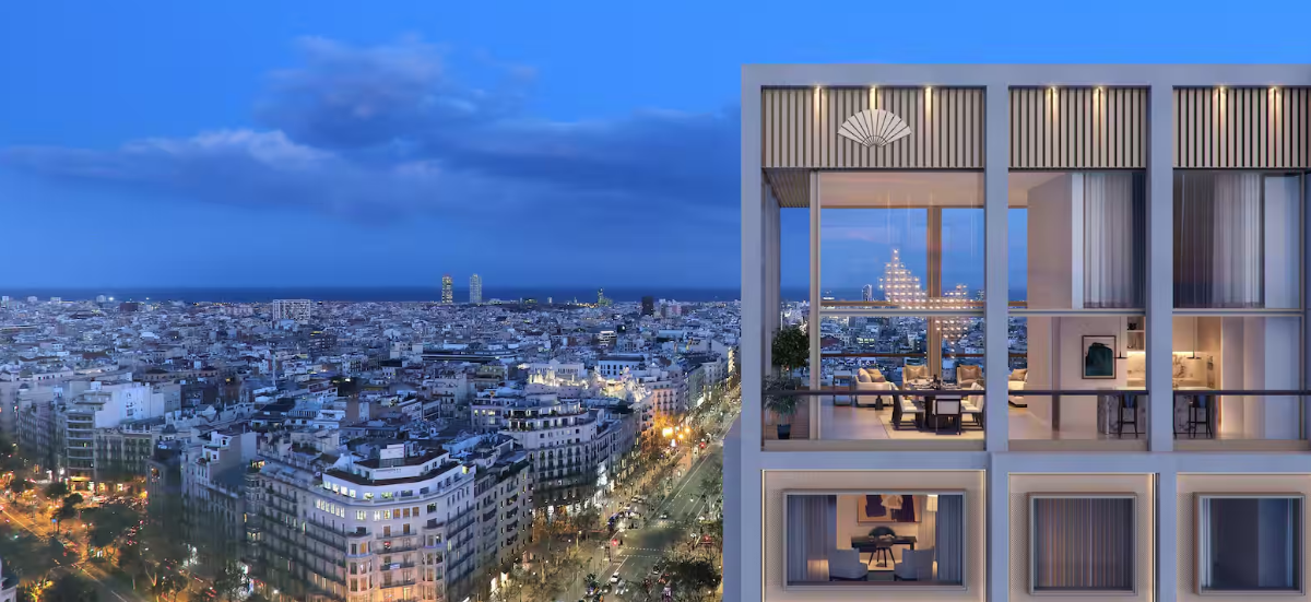 Whether for urban conveniences or cultural exploration, Mandarin Oriental Residences, Barcelona makes luxury living seamlessly integrated into Barcelona’s dynamic fabric / Photo Mandarin Oriental Residences, Barcelona