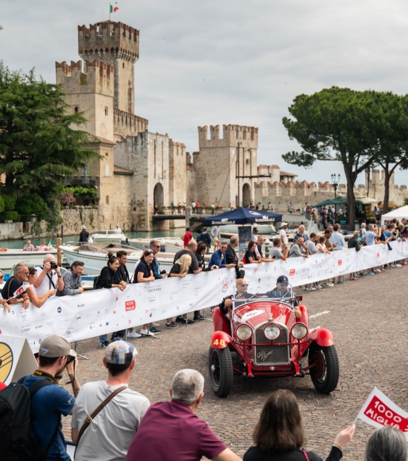 The Mille Miglia is a combination of speed, history, and culture / Photo via IG @millemigliaofficial