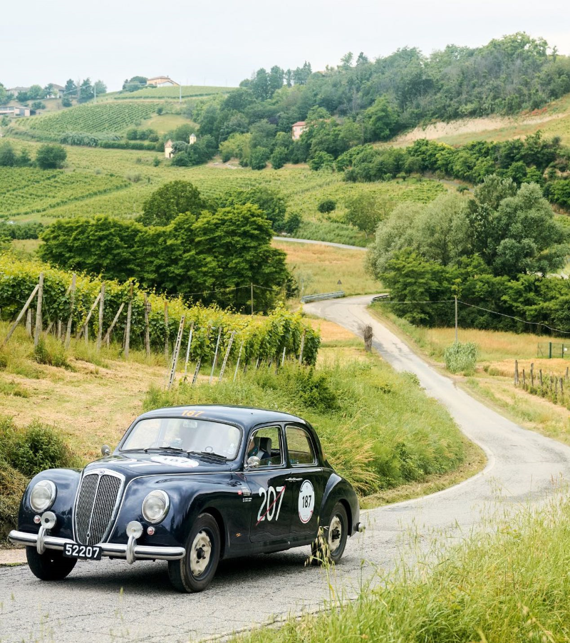 The Mille Miglia is an exclusive event, open only to cars that participated in or were manufactured before 1957/ Photo via IG @millemigliaofficial