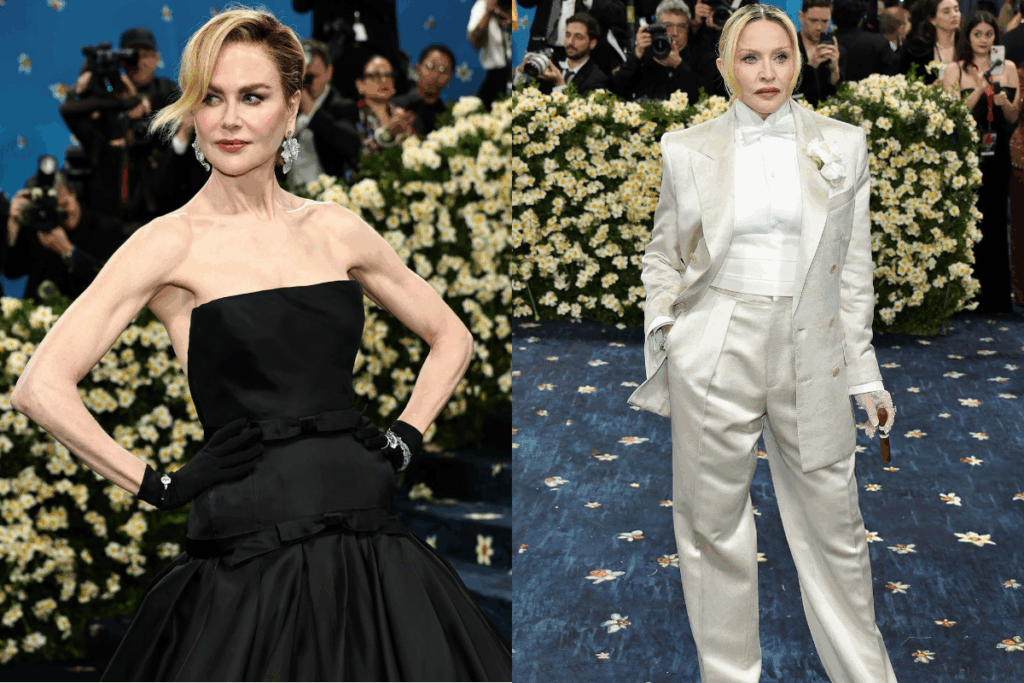 Nicole Kidman, Madonna / Photo Getty via IG metgalaofficial_