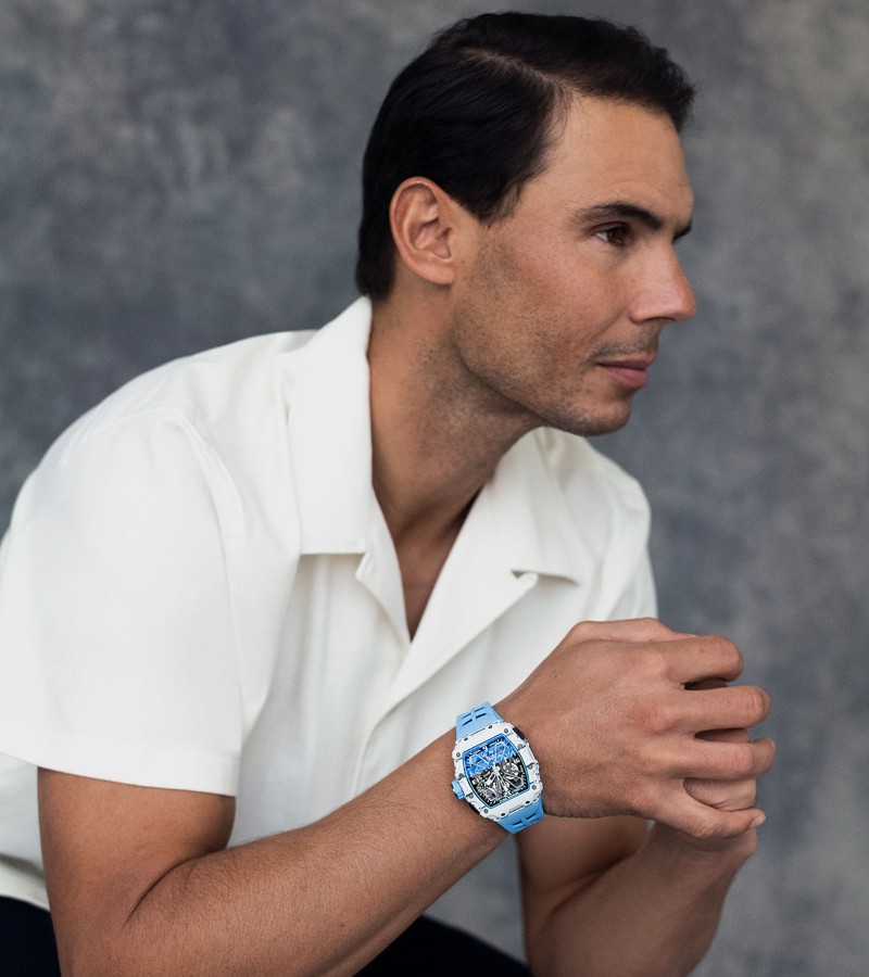 Often referred to as the "Baby Nadal" series, these watches carry the DNA of that first iconic mode / Photo via Richard Mille