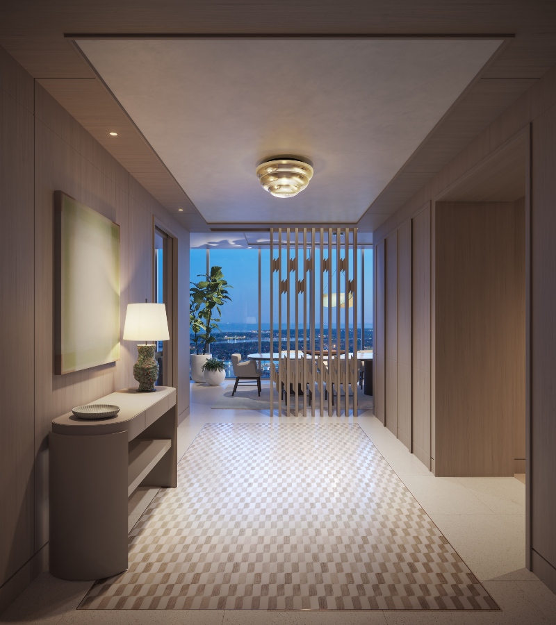With just 163 ultra-luxurious residences, the tower brings a rare blend of intimacy and exclusivity to one of Florida’s fastest-growing cities. / Photo Waldorf Astoria