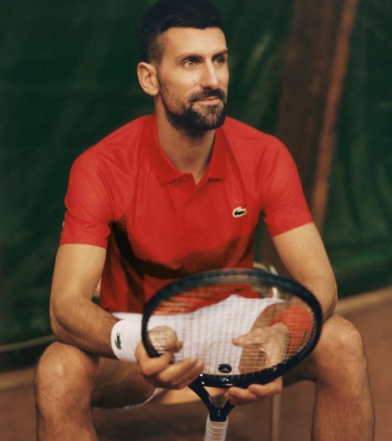 Currently, the Lacoste x Roland Garros 2025 men’s collection is available online in select global markets. U.S. fans can expect the women's line to follow shortly. / Photo Lacoste