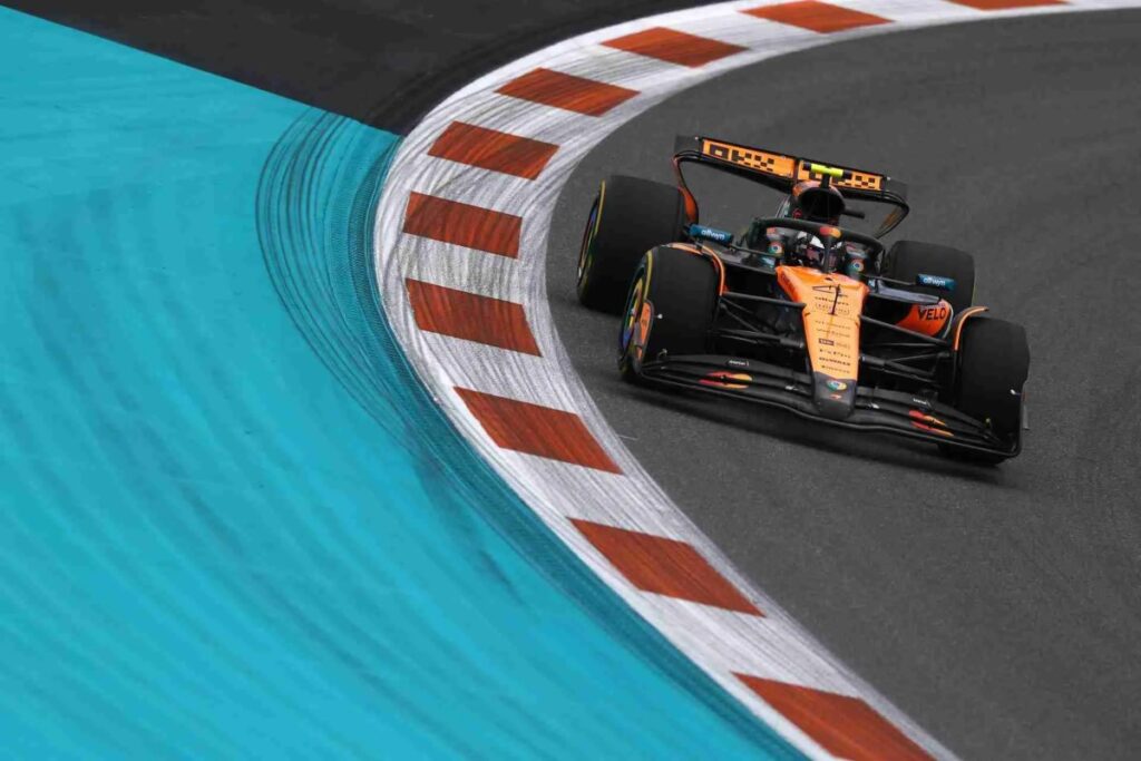 In Miami, the rain didn’t just fall from the sky, it poured down drama, unexpected turns, and a wave of penalties / Photo via F1
