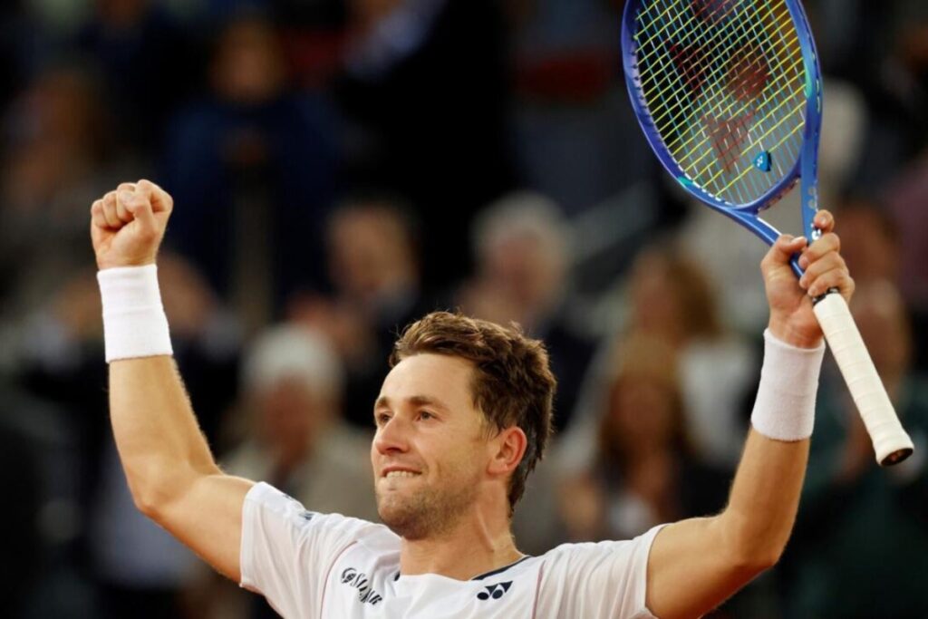 The win also marks Ruud’s return to the ATP top 10, landing at No. 7. Meanwhile, Jack Draper’s impressive run in Madrid propels him into the top 5 / Photo via Madrid Open