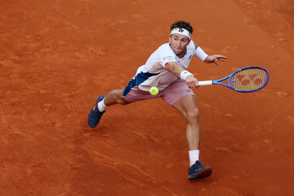 Casper Ruud not only earned his 13th ATP title but finally checked off the elusive Masters 1000 box / Photo via Madrid Open