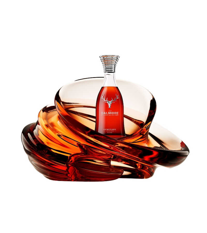 Its presentation is equally compelling. Encased in a custom decanter, the whisky is housed within an awe-inspiring sculpture by Dobbin. / Photo The Dalmore