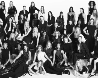 To commemorate 50 years since opening its first store in A Coruña, Spain, Zara has orchestrated a monumental campaign featuring 50 of the most iconic supermodels / Photo Zara