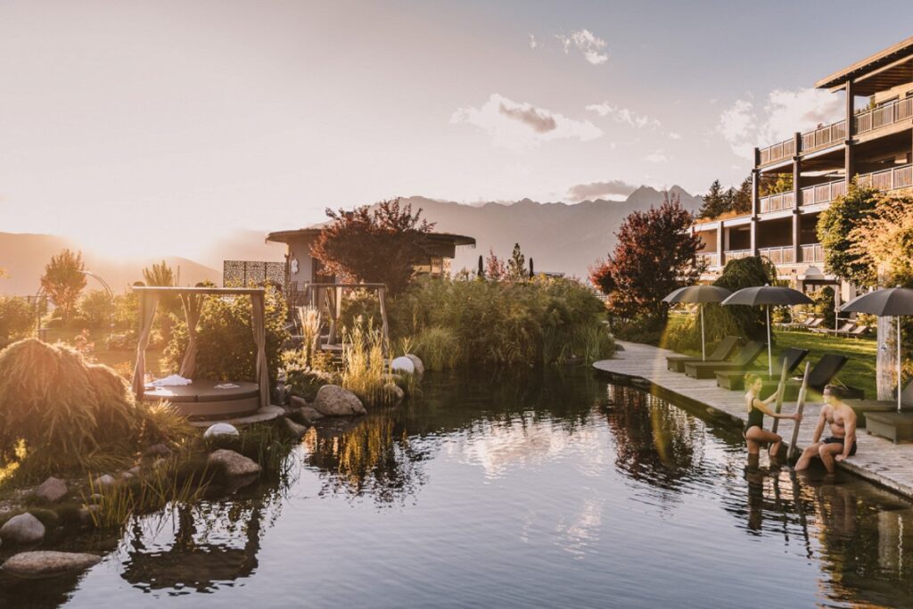 In 1999, their parents gifted them land in Hafling as a wedding present. By 2004, their dream came to life as a boutique Alpine escape with just 16 rooms. / Photo Mirabell Hotel