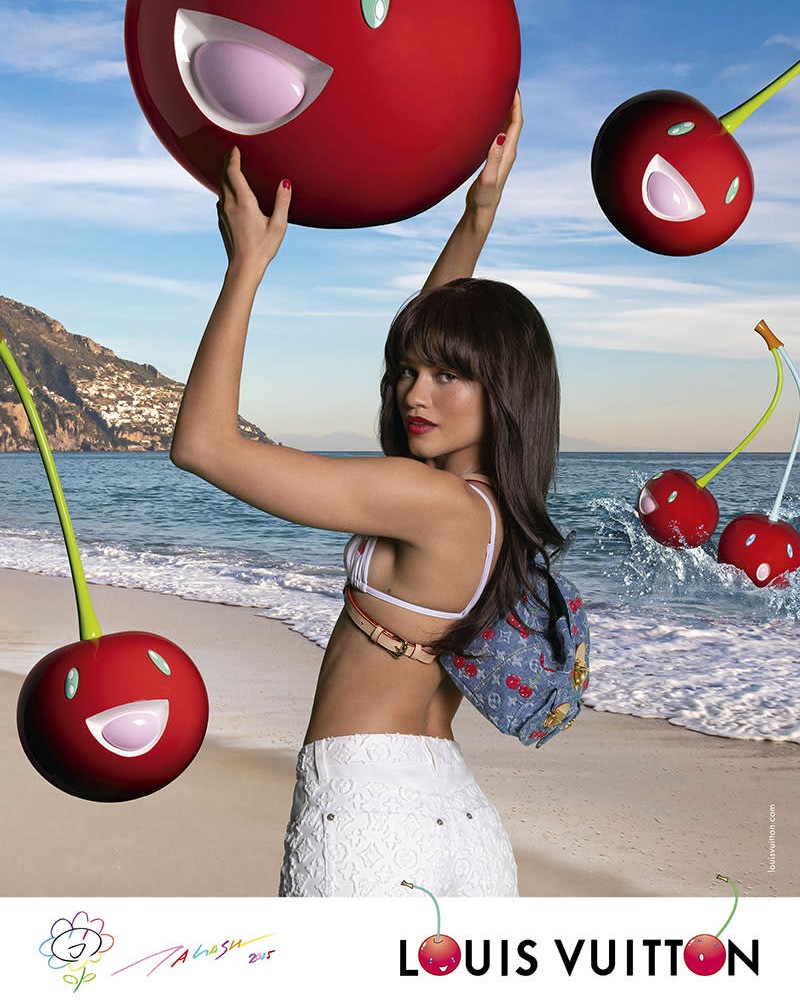 Following the immense success of the first two re-edition chapters, this final offering accompanies Louis Vuitton’s 2025 Resort collection, fusing timeless creativity with the spirited visuals of Murakami’s pop-art universe / Photo via Louis Vuitton