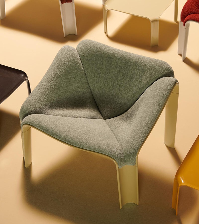 Working in close collaboration with Benjamin Paulin, the son of the celebrated French designer, GUBI has faithfully revived the chair’s original essence while adapting it for today’s lifestyle / Photo via GUBI