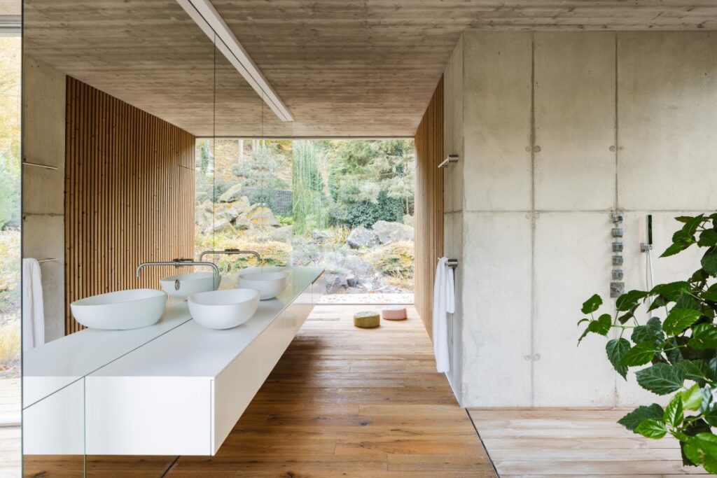 The house's name, Banánka House, pays homage to a local woman from Banka, reinforcing the project’s regional identity / Photo via Paulíny Hovorka Architects