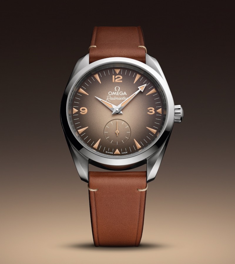 In terms of design, the 2025 Omega Railmaster demonstrates a refined simplicity / Photo via Omega