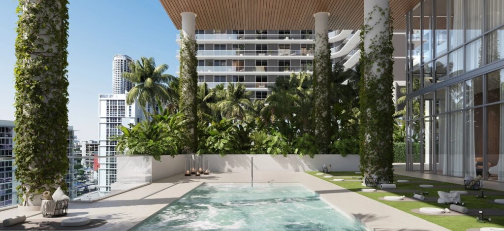 Designed by Sieger Suarez Architects, One Twenty Brickell will consist of two linked towers, each serving a distinct purpose / Photo One Twenty Brickell
