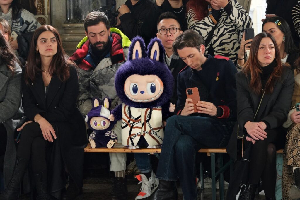 Even royalty isn’t immune to Labubu’s charm. Thai princesses Ubol Ratana and Sirivannavari Nariratana have been spotted with their own plush companions. / Photo WWD