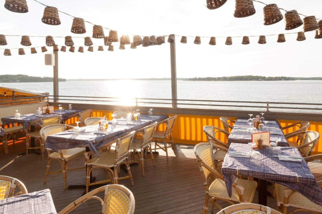 The top deck offers breathtaking views of the horizon, setting the stage for unforgettable summer luxury experiences / Photo Sunset Beach