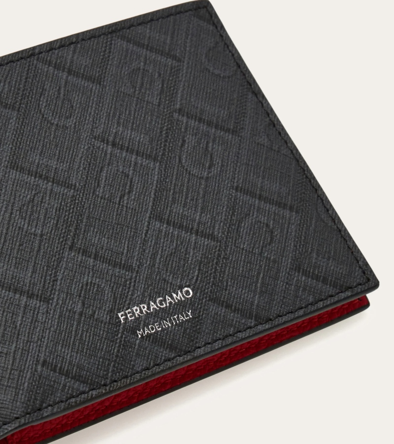 If your dad leans toward sleek, practical accessories, think refined leather goods. A slim Ferragamo wallet both form and function / Photo Ferragamo