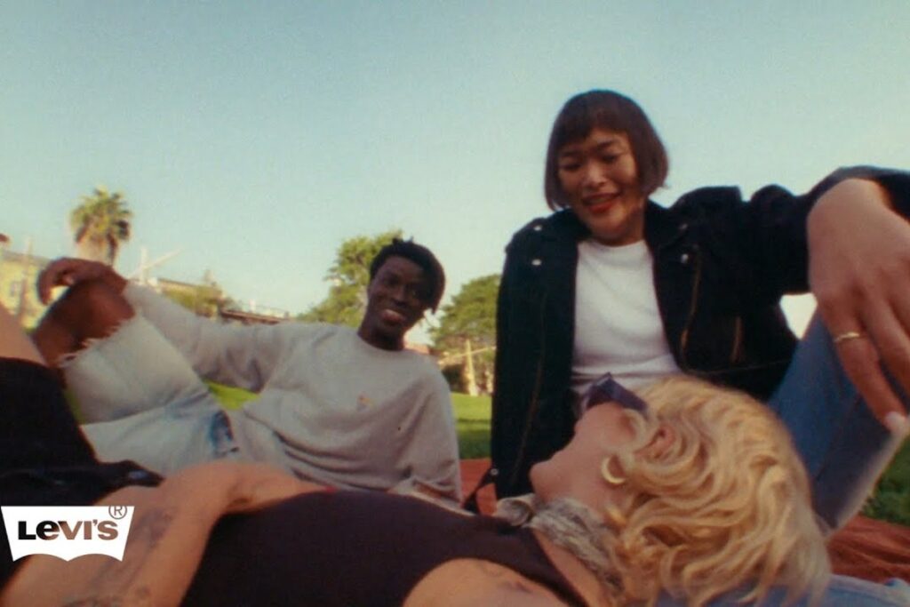 Levi Strauss & Co. kicks off its celebration with a collection titled “Meet You In the Park,” a tribute to queer joy, freedom of expression / Photo via Levi