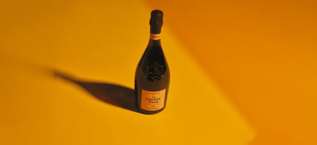 La Grande Dame 2018, a champagne that pays tribute to the enduring legacy of Madame Clicquot / Photo via Veuve Clicquot