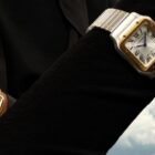 Measuring just 27 mm in width and 34.5 mm in height, this refined version pays homage to the early designs of the legendary wristwatch while offering updated features that align with today’s taste for versatility, subtlety, and enduring style. / Photo Cartier