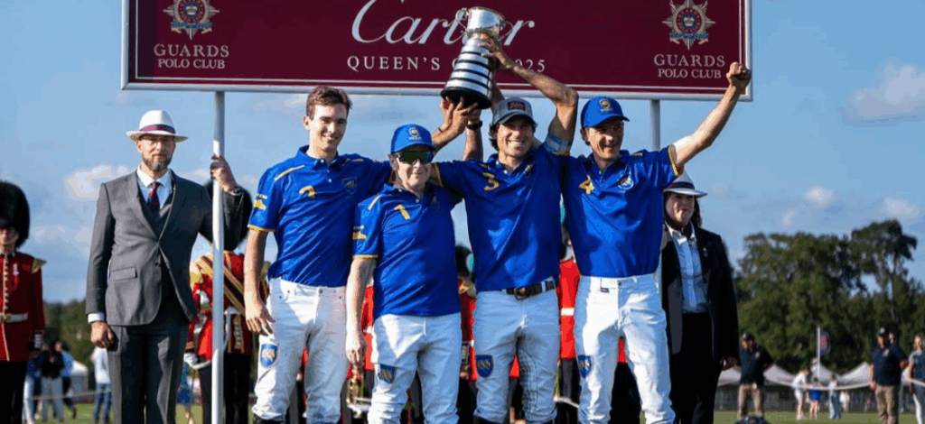 Park Place claimed a historic victory at the 2025 Cartier Queen’s Cup / Photo via @polohubsocial