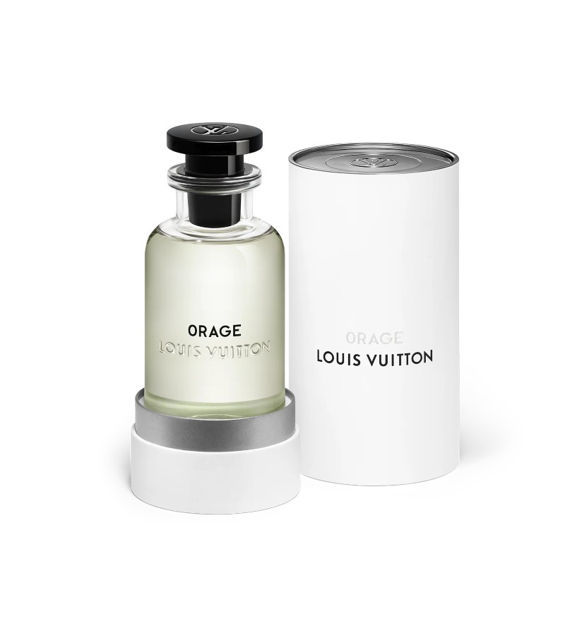 Orage offers a woody aroma with bergamot, iris, and patchouli, evoking nature and elegance / Photo via Louis Vuitton