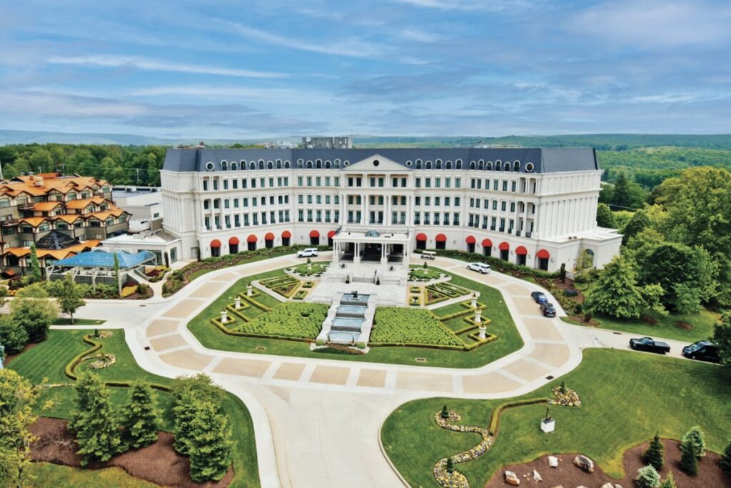 Nestled in Pennsylvania’s Laurel Highlands, Nemacolin offers an expansive playground spanning over 2,000 acres, where luxury and adventure come together in grand style / Photo via Nemacolin