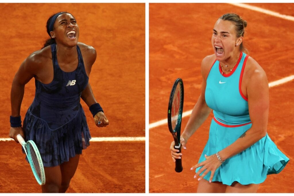 Though Sabalenka eventually took the first set in a nail-biting tiebreak, the tide quickly shifted. / Photo Roland Garros