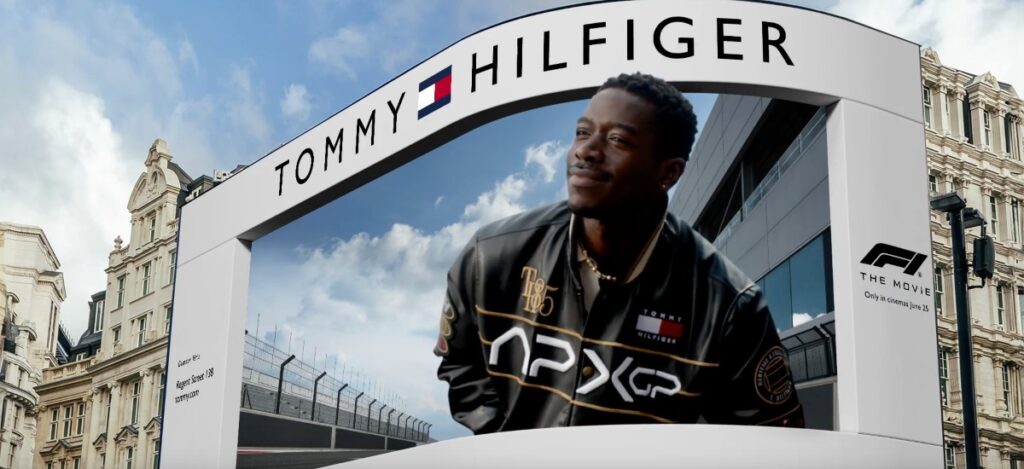 With the global release of F1 The Movie just around the corner in June 2025, Tommy Hilfiger accelerates its presence in the world of motorsport and pop culture by launching the APXGP Collection / Photo via Tommy Hilfiger