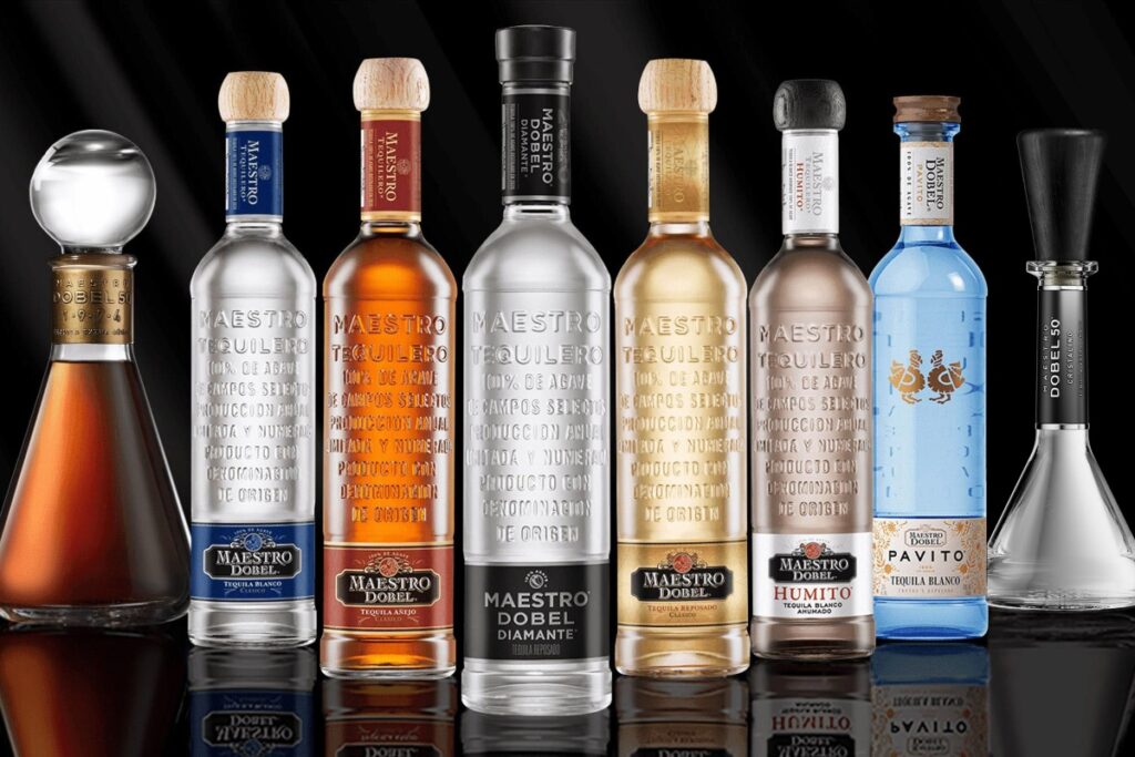 Created by Juan Domingo Beckmann Legorreta, Dobel's name is a tribute to its founder, using the initials of Domingo Beckmann Legorreta. / Photo Dobel Tequila