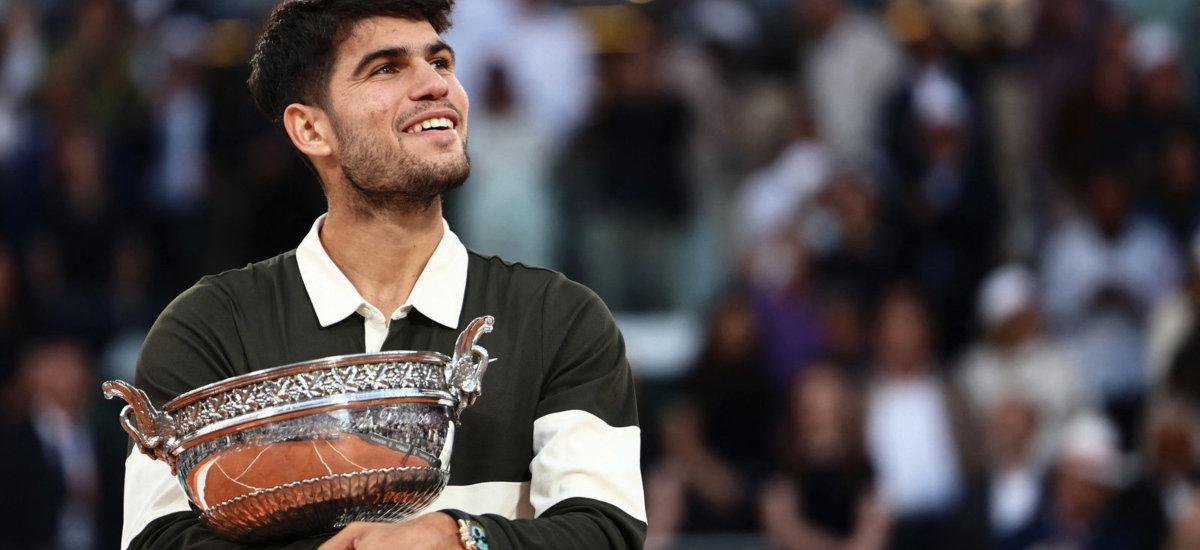 In one of the most electrifying moments in tennis history, Carlos Alcaraz conquered the Roland Garros final with a heroic comeback. / Photo Roland Garros