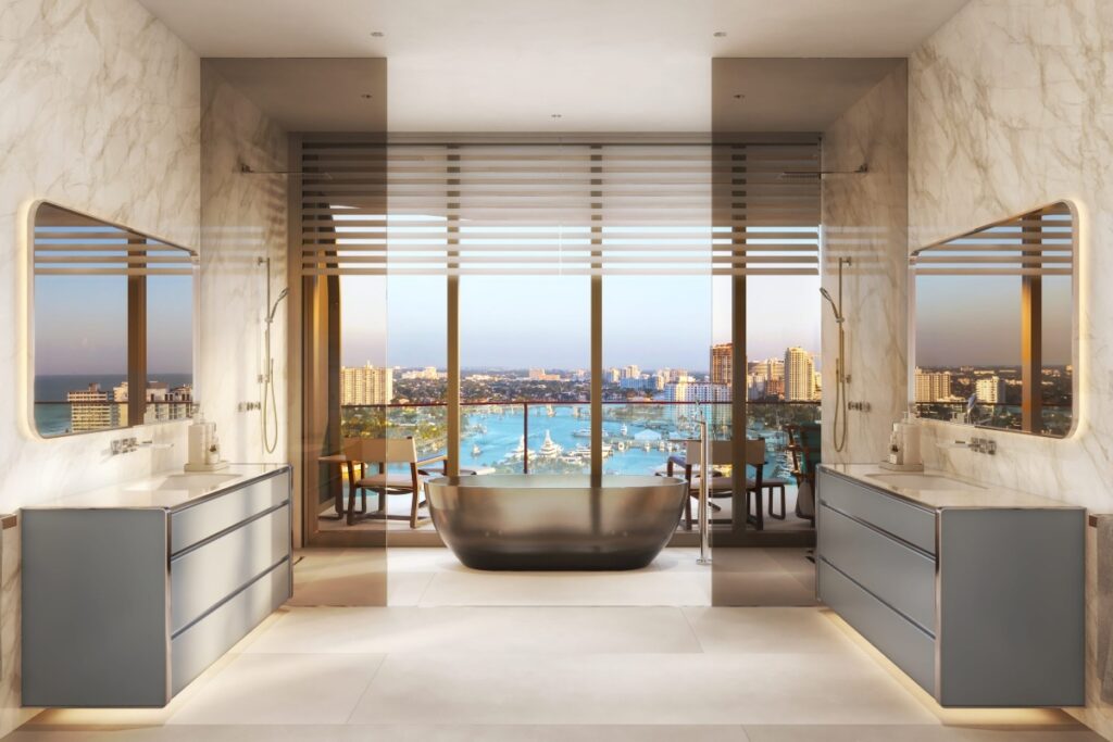 Alberto Galassi, CEO of the Ferretti Group, calls the project a “continuation of the Aquarama spirit”—referencing Riva’s most iconic boat. / Photo Riva Residenze